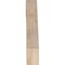 Ekena Millwork 6"W x 22"D x 34"H Westlake Rough Sawn Knee Brace, Douglas Fir BRC06X22X34WTL00RDF - alternate 4